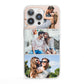 Three Photo Collage iPhone 13 Pro Clear Bumper Case