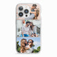 Three Photo Collage iPhone 13 Pro TPU Impact Case with White Edges