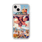 Three Photo iPhone 14 Plus Clear Tough Case Starlight
