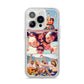Three Photo iPhone 14 Pro Glitter Tough Case Silver
