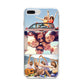 Three Photo iPhone 8 Plus Bumper Case on Silver iPhone