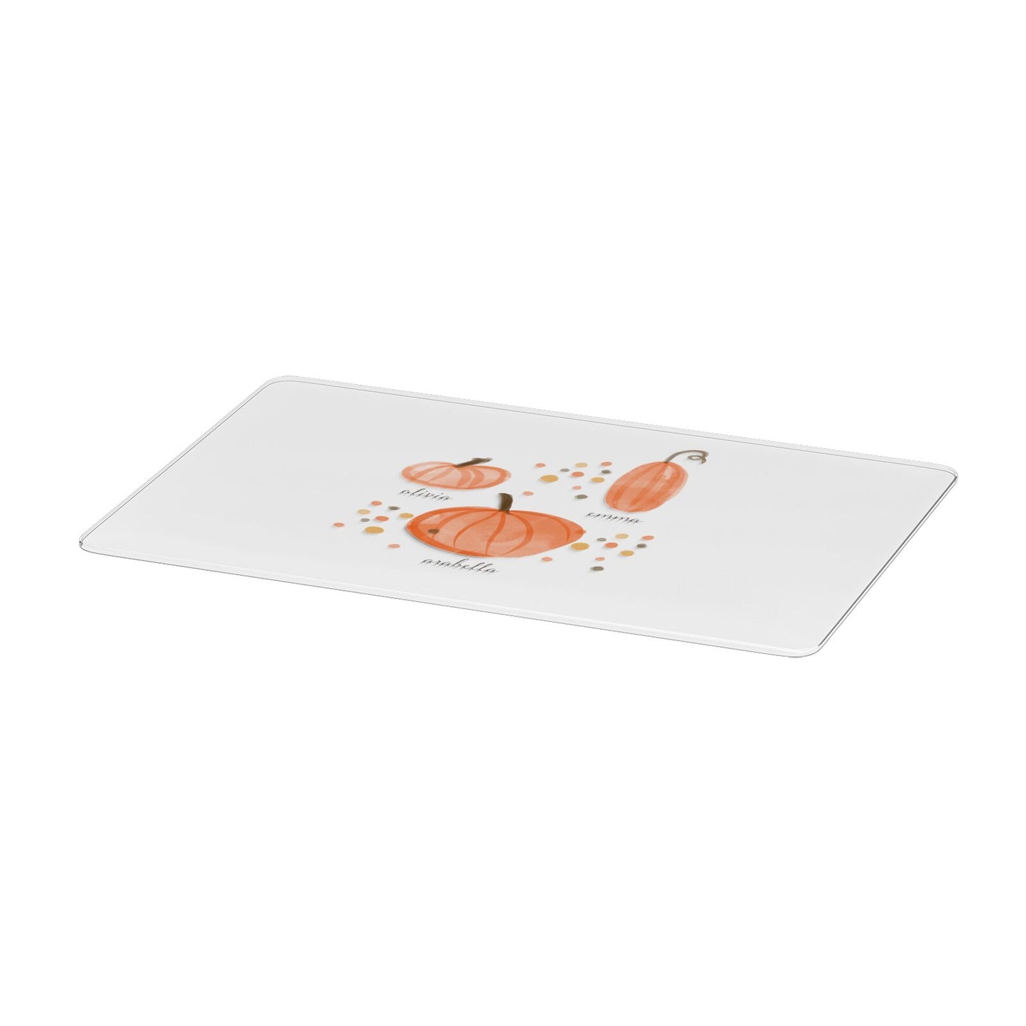 Three Pumpkins Personalised Apple MacBook Case Only