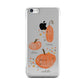 Three Pumpkins Personalised Apple iPhone 5c Case