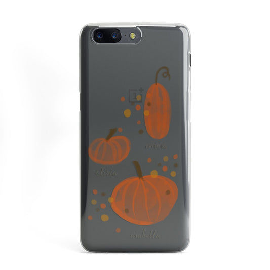 Three Pumpkins Personalised OnePlus Case