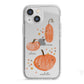Three Pumpkins Personalised iPhone 13 Mini TPU Impact Case with White Edges