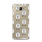 Tibetan Mastiff Icon with Name Samsung Galaxy A3 2016 Case on gold phone