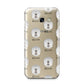 Tibetan Mastiff Icon with Name Samsung Galaxy A3 2017 Case on gold phone