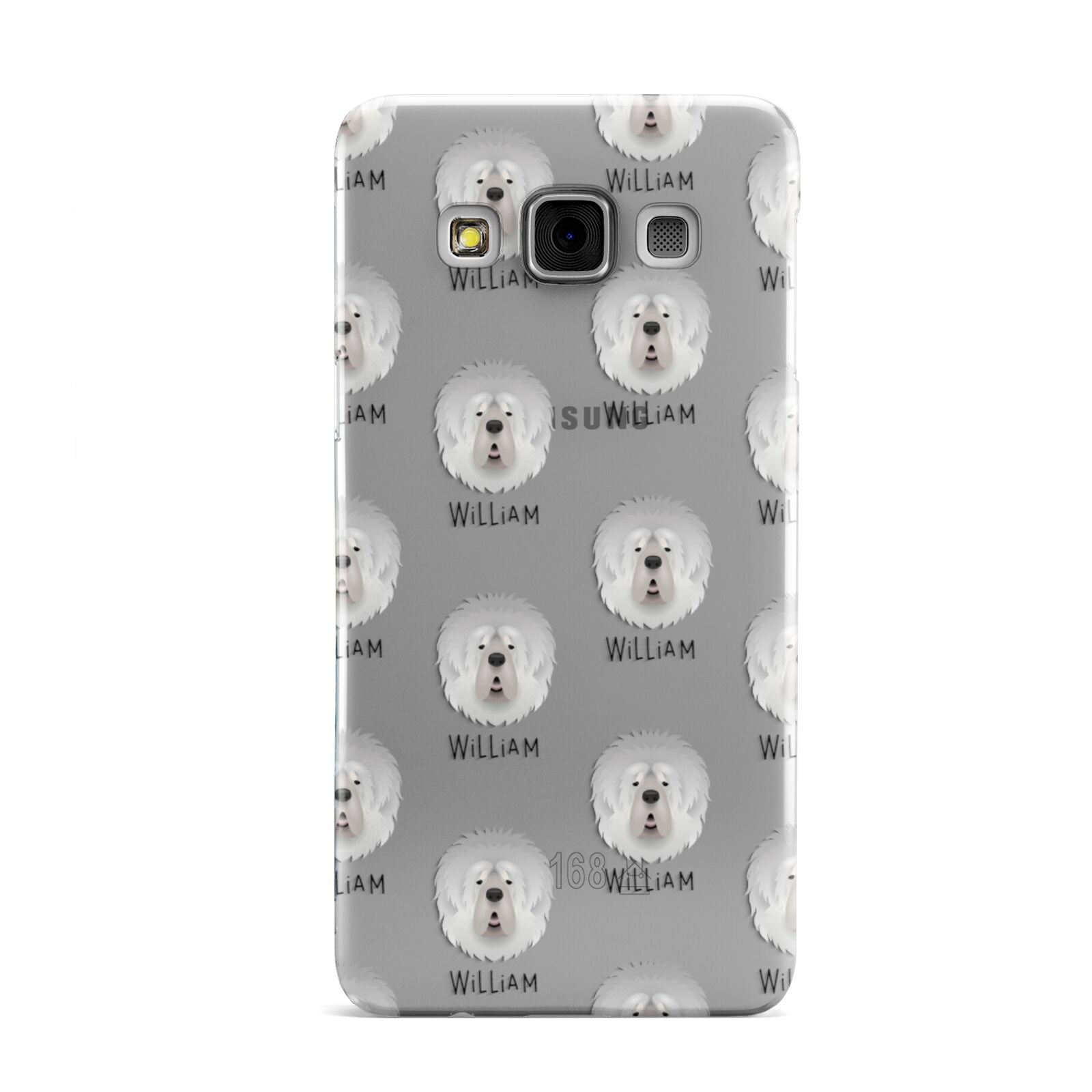 Tibetan Mastiff Icon with Name Samsung Galaxy A3 Case