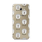 Tibetan Mastiff Icon with Name Samsung Galaxy A5 2017 Case on gold phone
