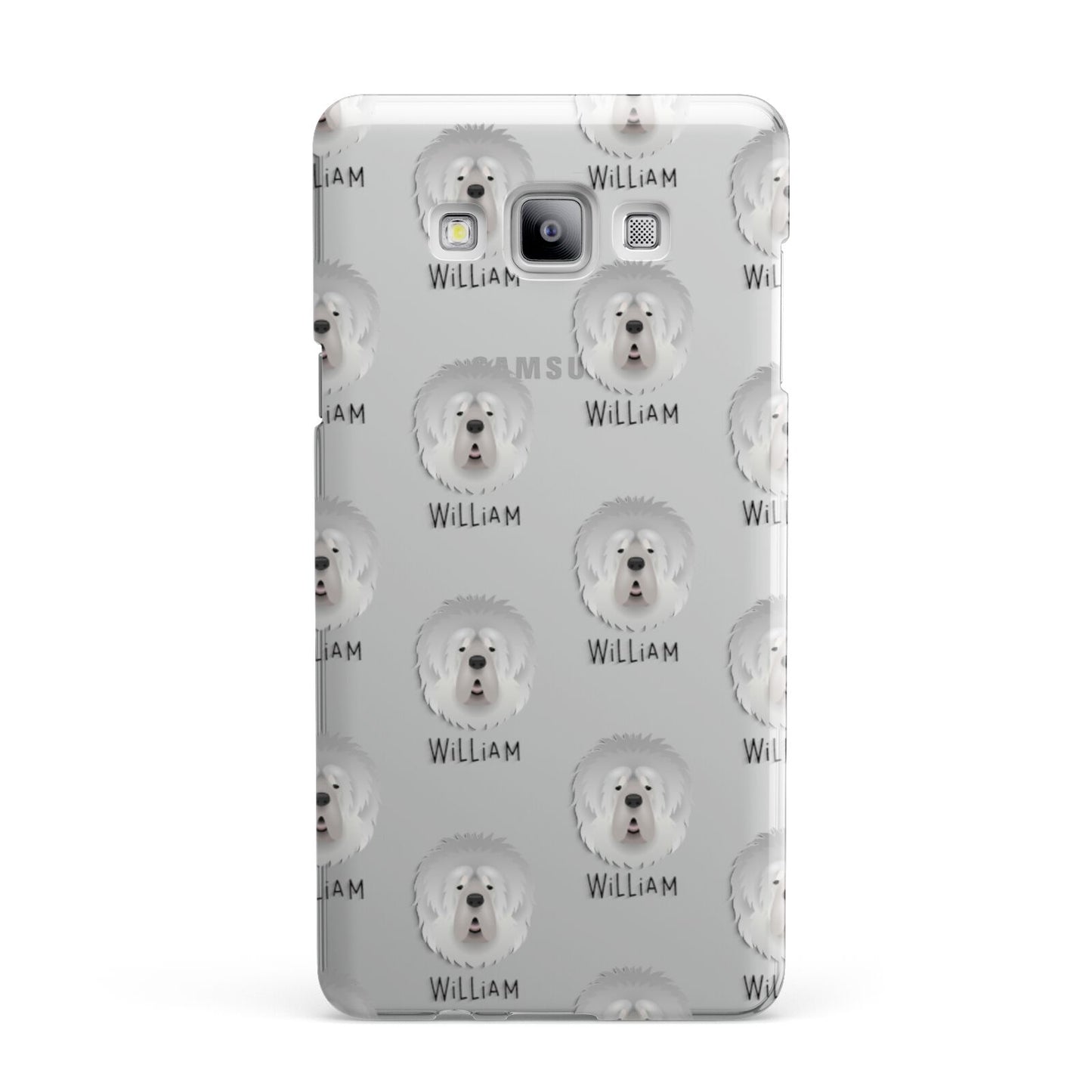 Tibetan Mastiff Icon with Name Samsung Galaxy A7 2015 Case