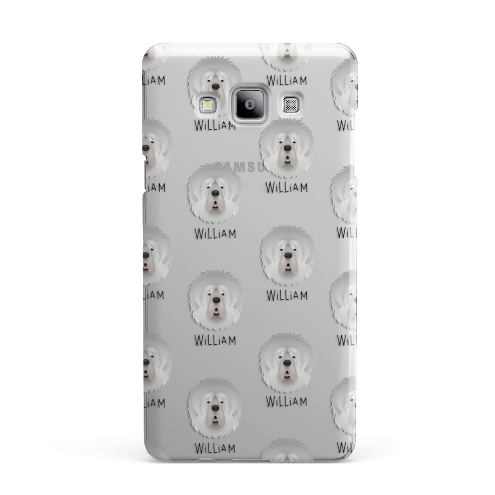 Tibetan Mastiff Icon with Name Samsung Galaxy A7 2015 Case