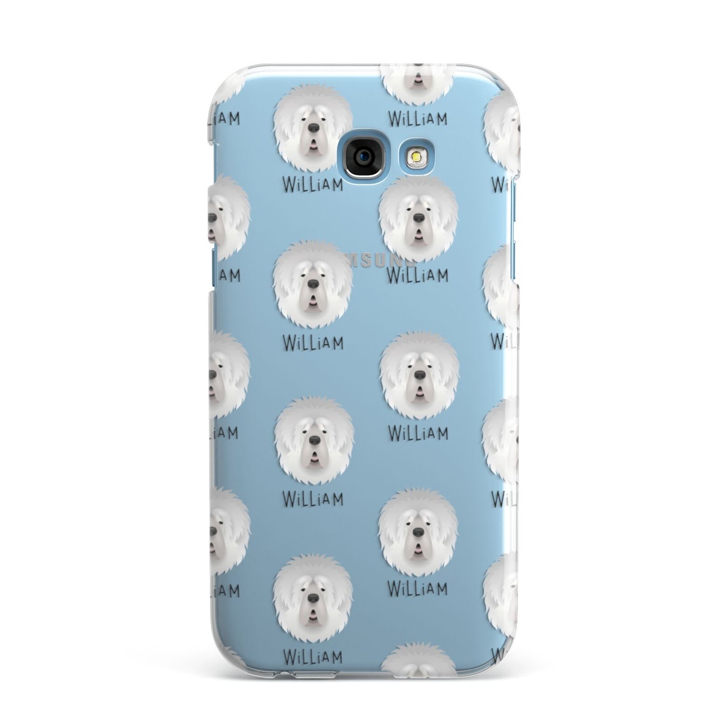 Tibetan Mastiff Icon with Name Samsung Galaxy A7 2017 Case