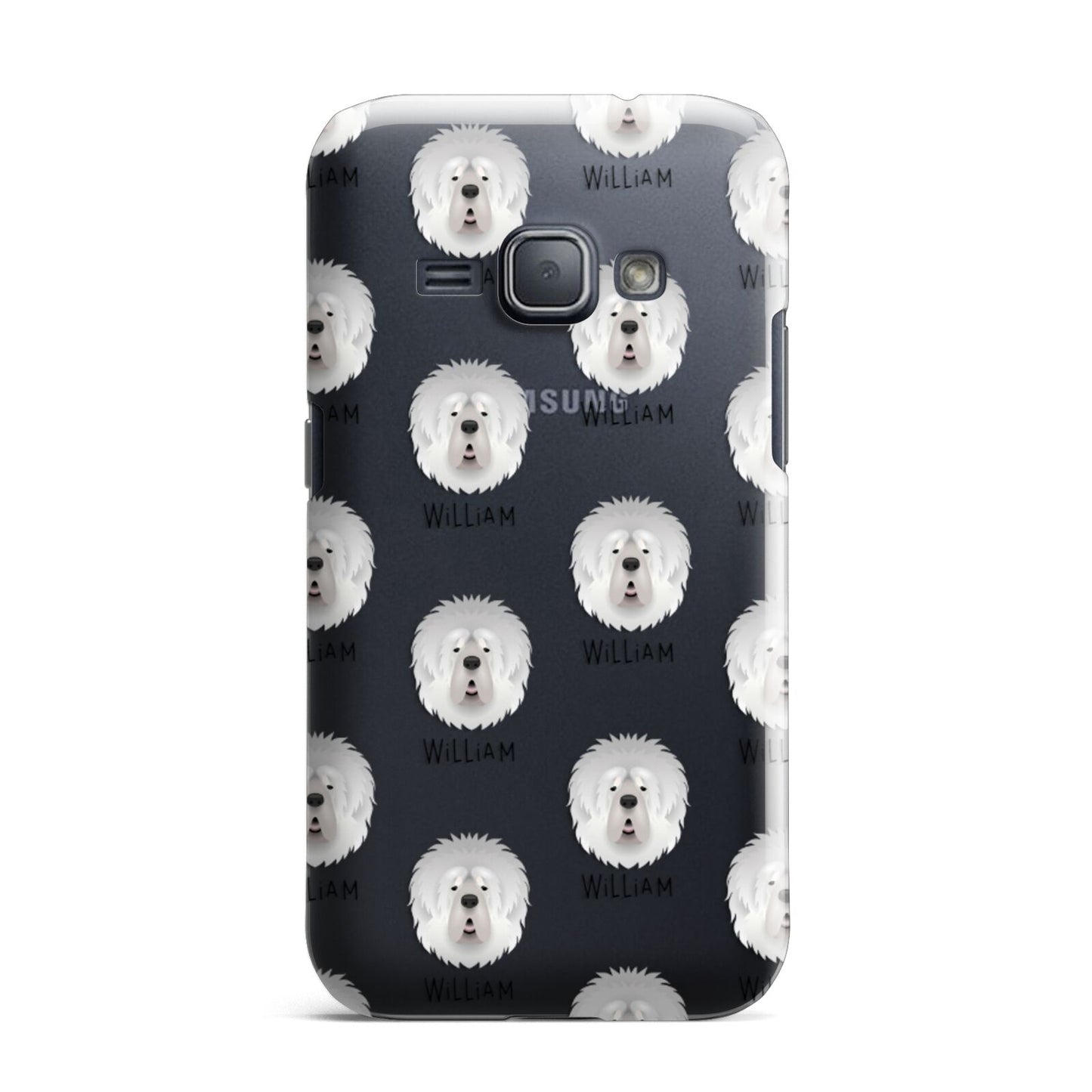 Tibetan Mastiff Icon with Name Samsung Galaxy J1 2016 Case