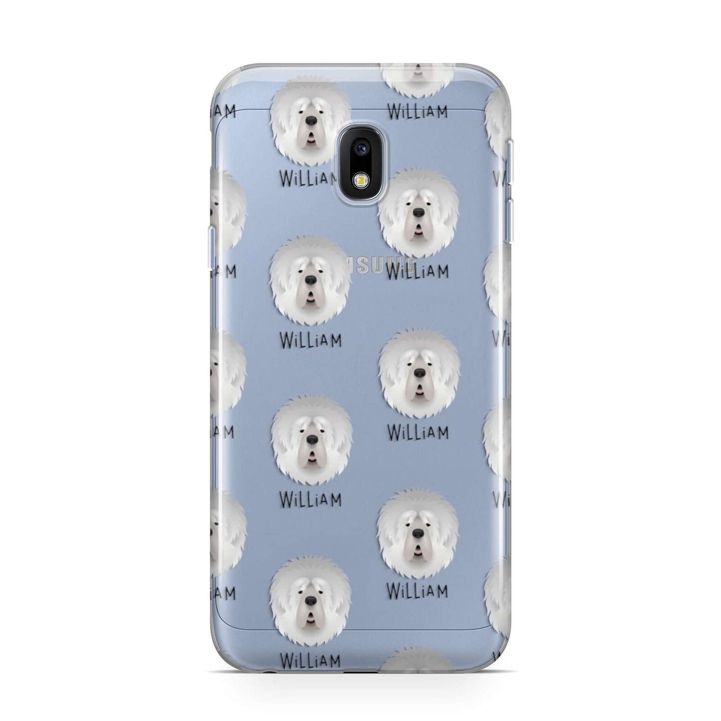 Tibetan Mastiff Icon with Name Samsung Galaxy J3 2017 Case