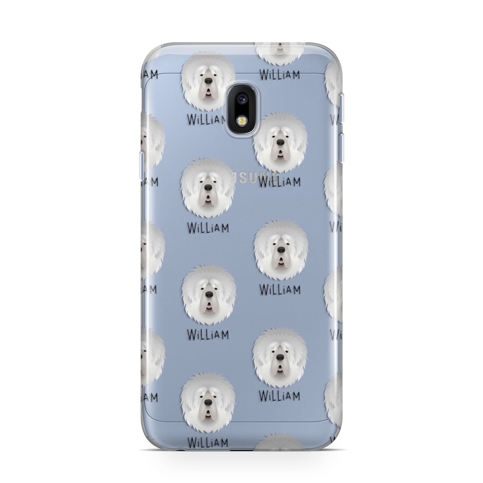 Tibetan Mastiff Icon with Name Samsung Galaxy J3 2017 Case