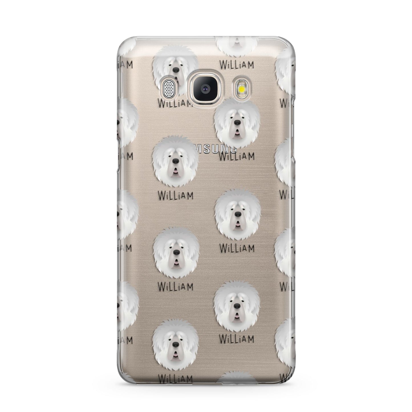 Tibetan Mastiff Icon with Name Samsung Galaxy J5 2016 Case