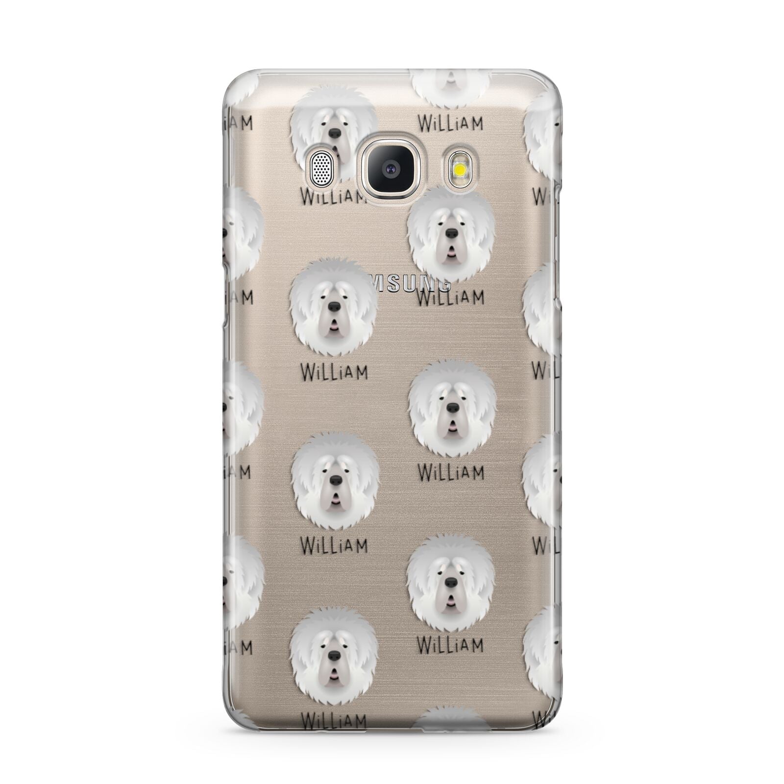 Tibetan Mastiff Icon with Name Samsung Galaxy J5 2016 Case