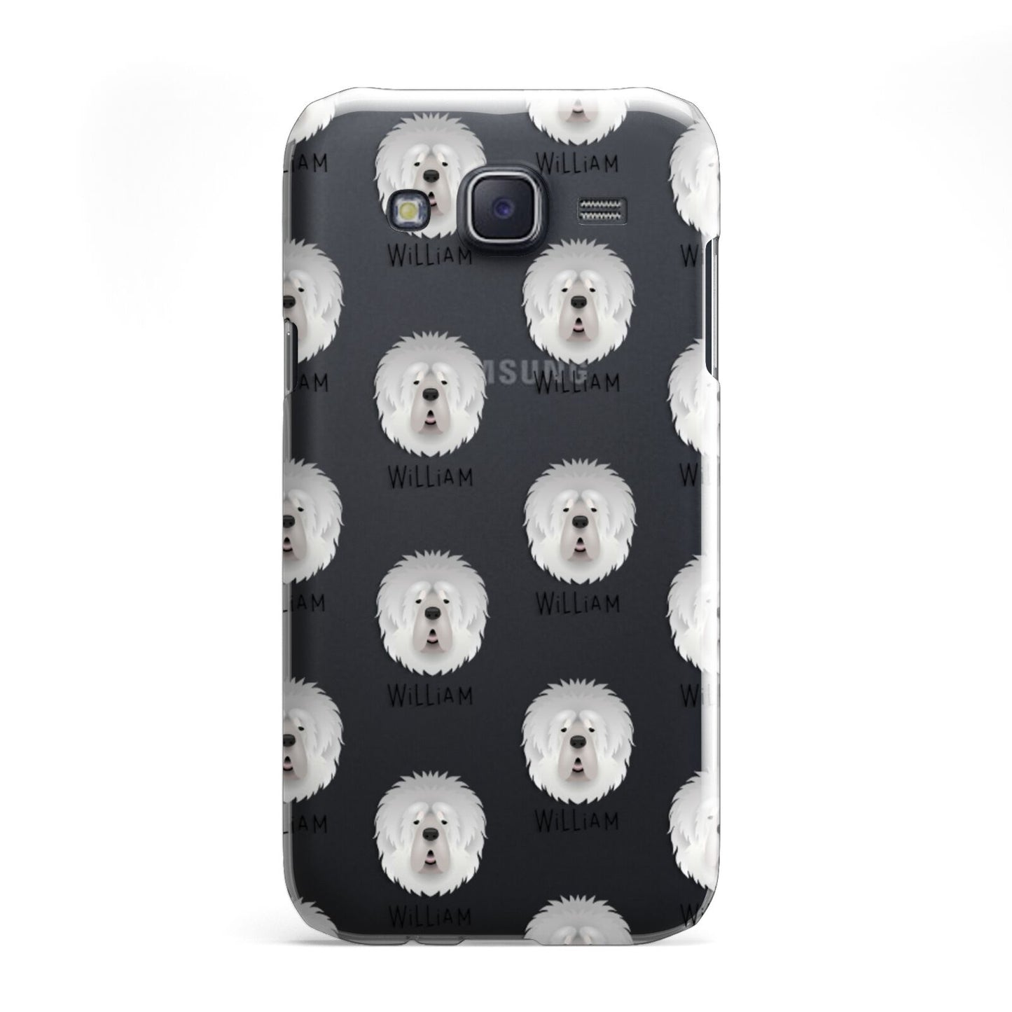 Tibetan Mastiff Icon with Name Samsung Galaxy J5 Case
