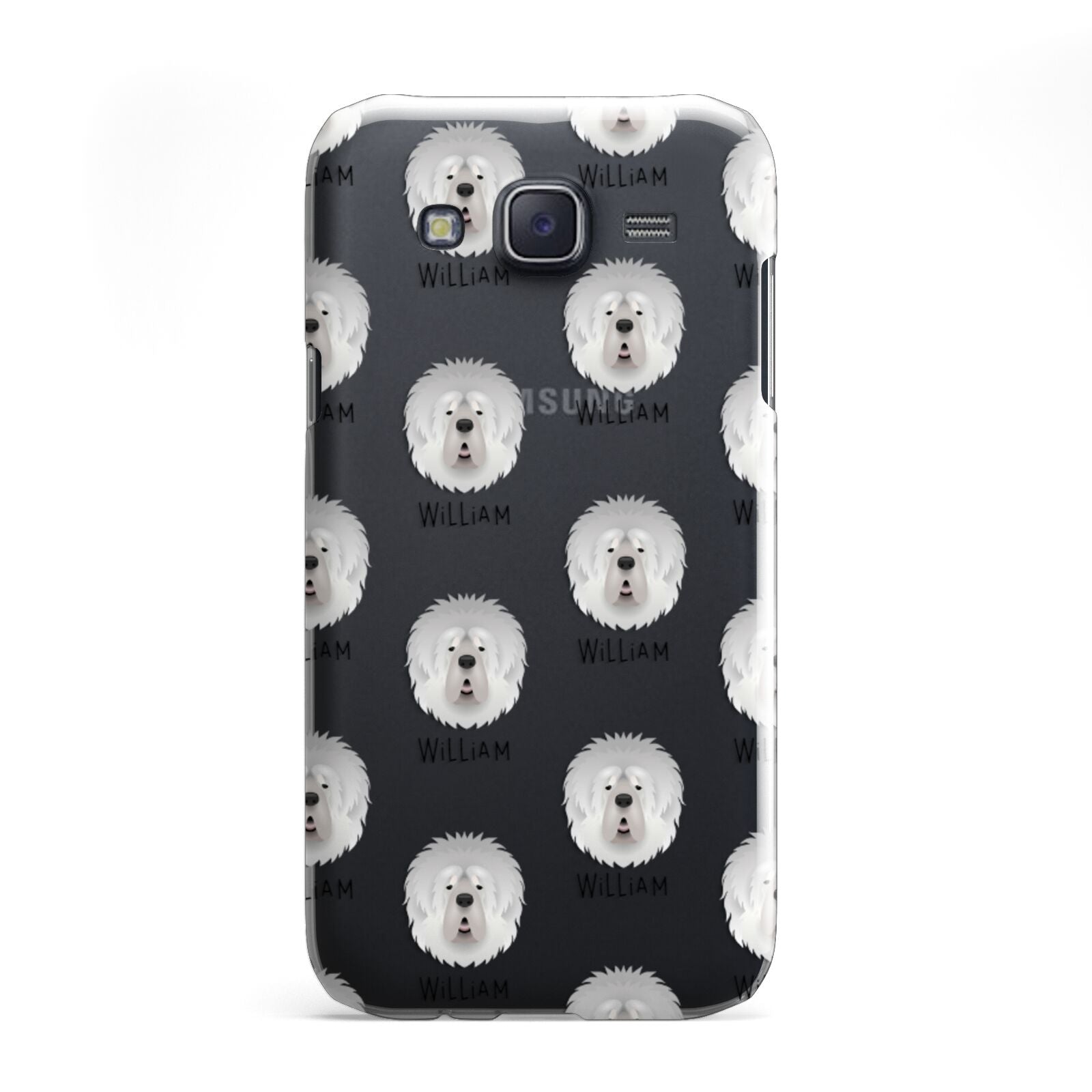 Tibetan Mastiff Icon with Name Samsung Galaxy J5 Case
