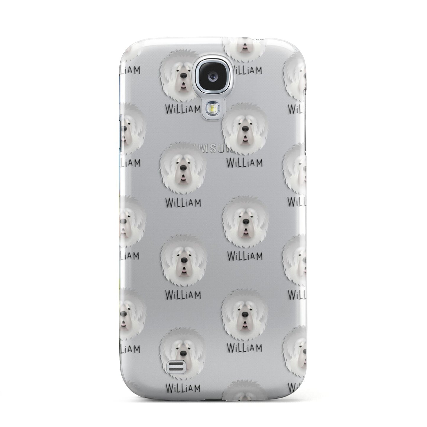 Tibetan Mastiff Icon with Name Samsung Galaxy S4 Case