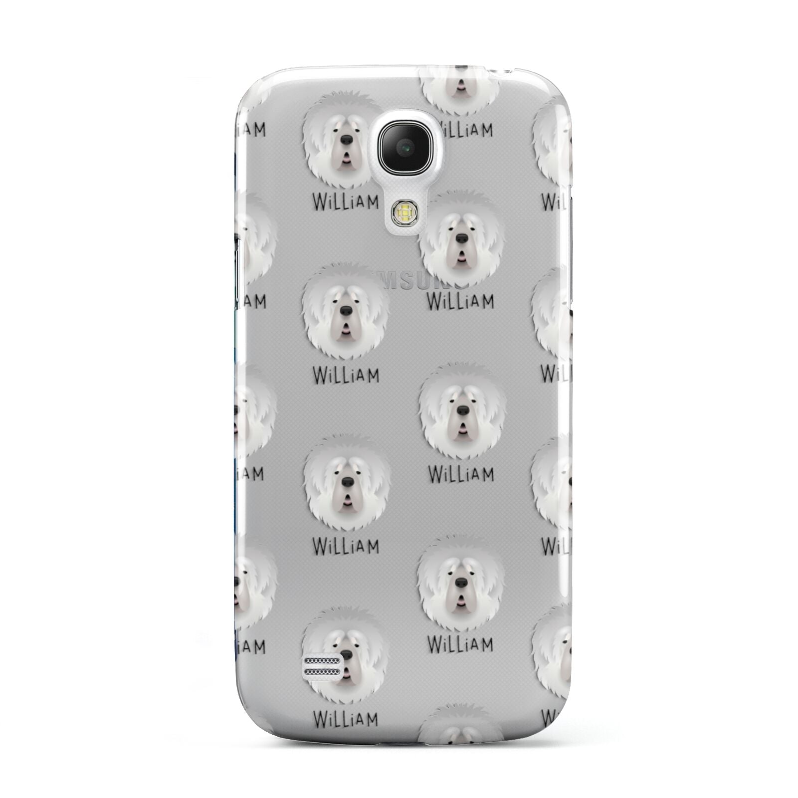 Tibetan Mastiff Icon with Name Samsung Galaxy S4 Mini Case