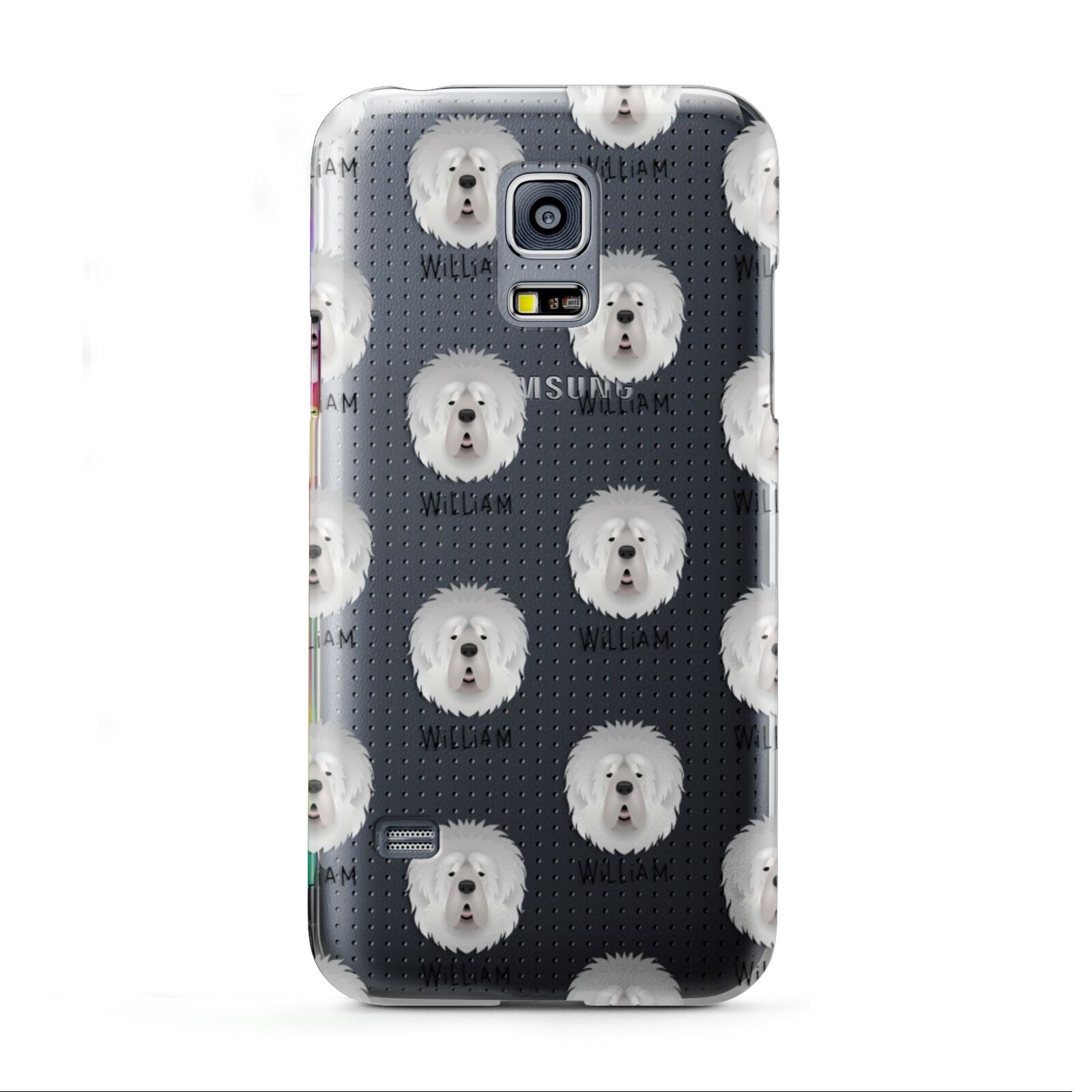 Tibetan Mastiff Icon with Name Samsung Galaxy S5 Mini Case