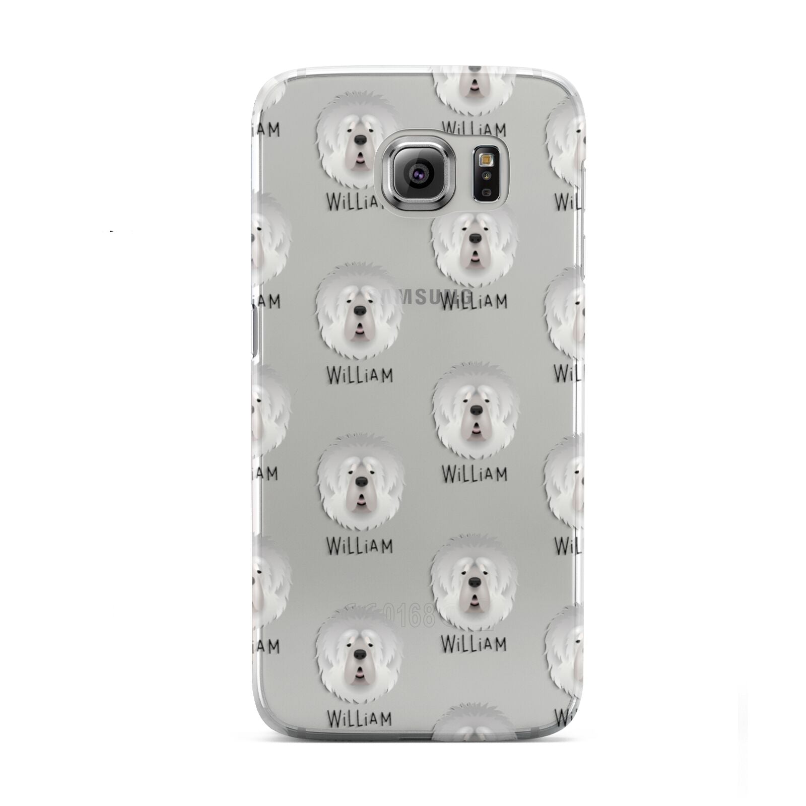 Tibetan Mastiff Icon with Name Samsung Galaxy S6 Case
