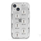 Tibetan Mastiff Icon with Name iPhone 13 Mini TPU Impact Case with White Edges
