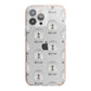 Tibetan Mastiff Icon with Name iPhone 13 Pro Max TPU Impact Case with Pink Edges