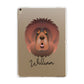Tibetan Mastiff Personalised Apple iPad Gold Case