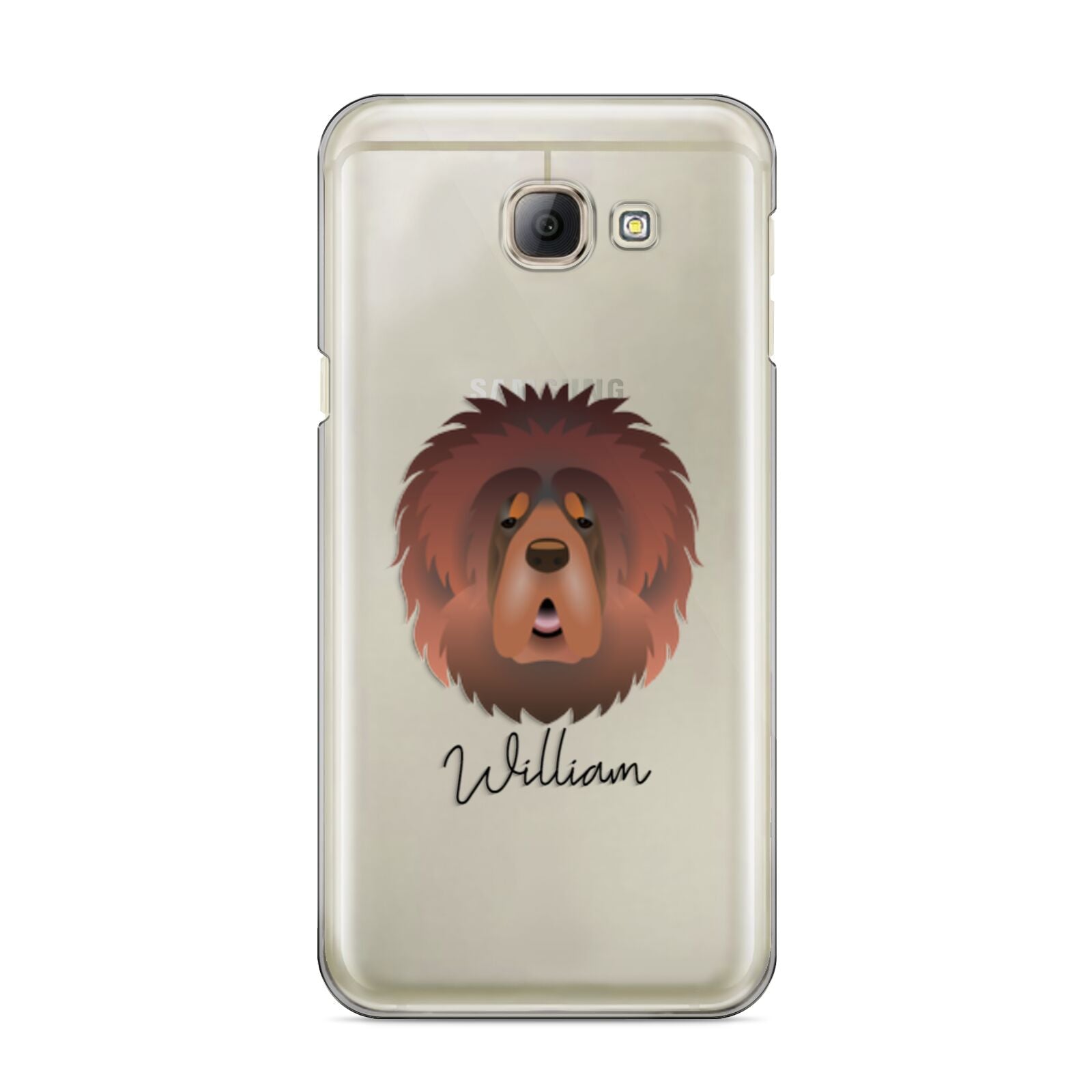Tibetan Mastiff Personalised Samsung Galaxy A8 2016 Case