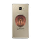 Tibetan Mastiff Personalised Samsung Galaxy A9 2016 Case on gold phone