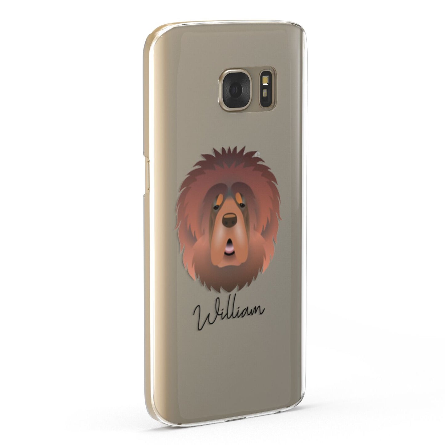 Tibetan Mastiff Personalised Samsung Galaxy Case Fourty Five Degrees
