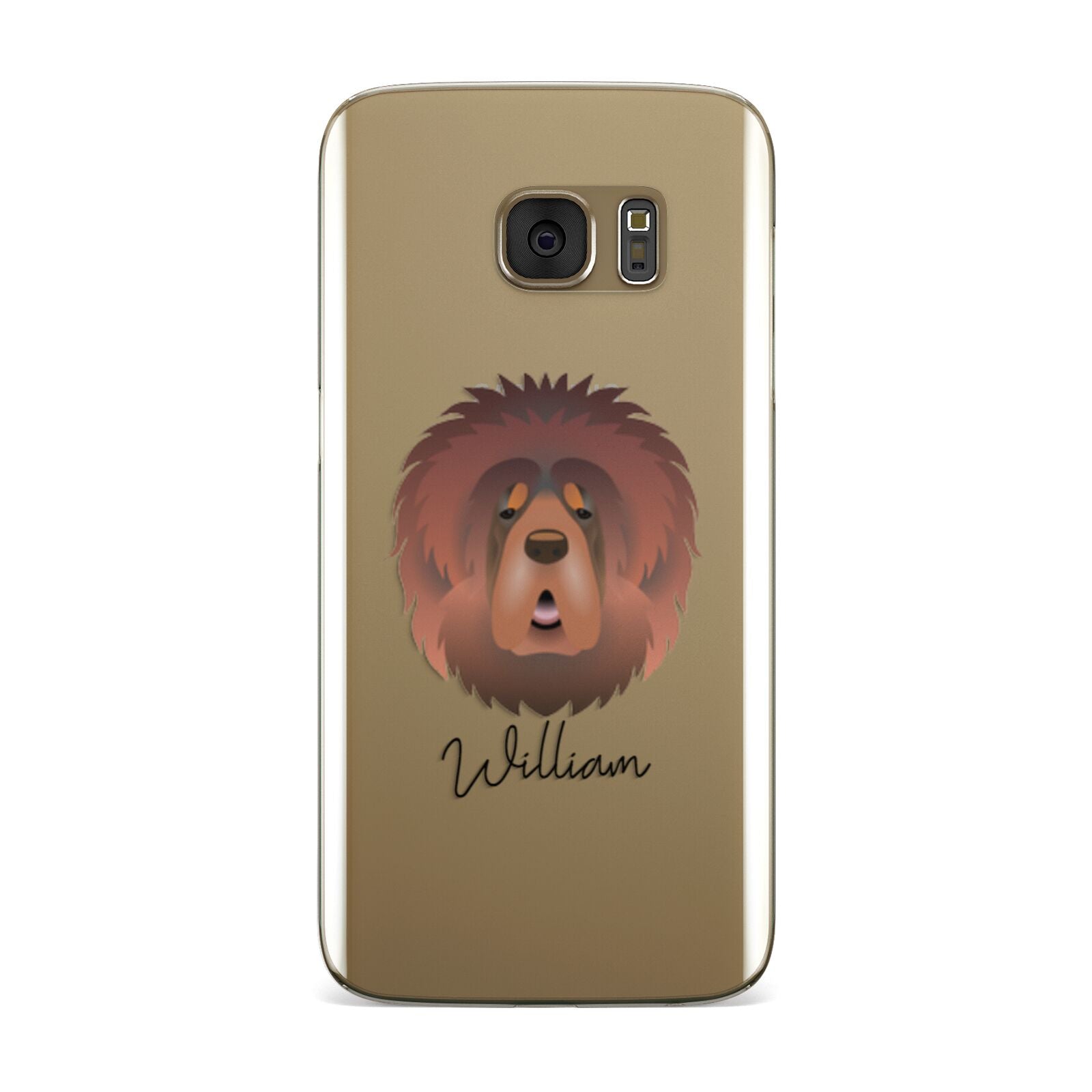 Tibetan Mastiff Personalised Samsung Galaxy Case