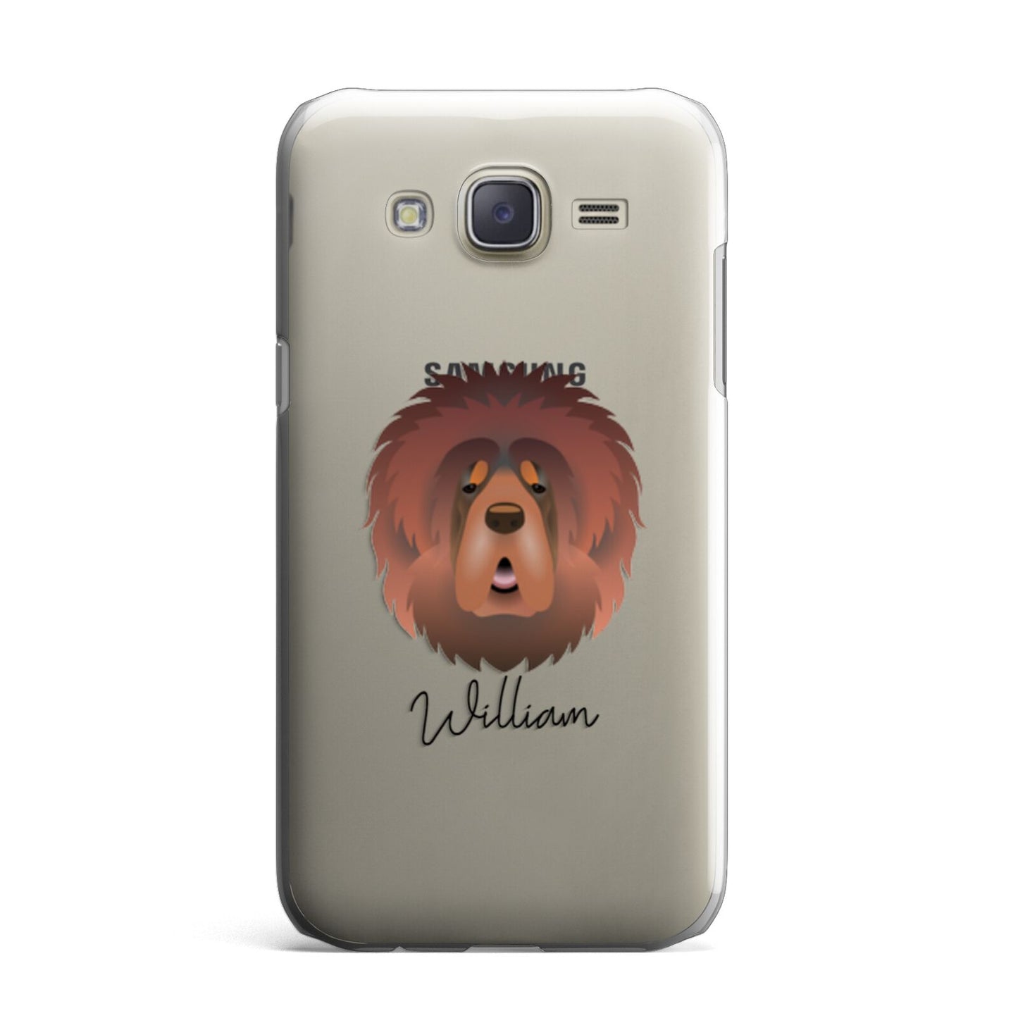 Tibetan Mastiff Personalised Samsung Galaxy J7 Case