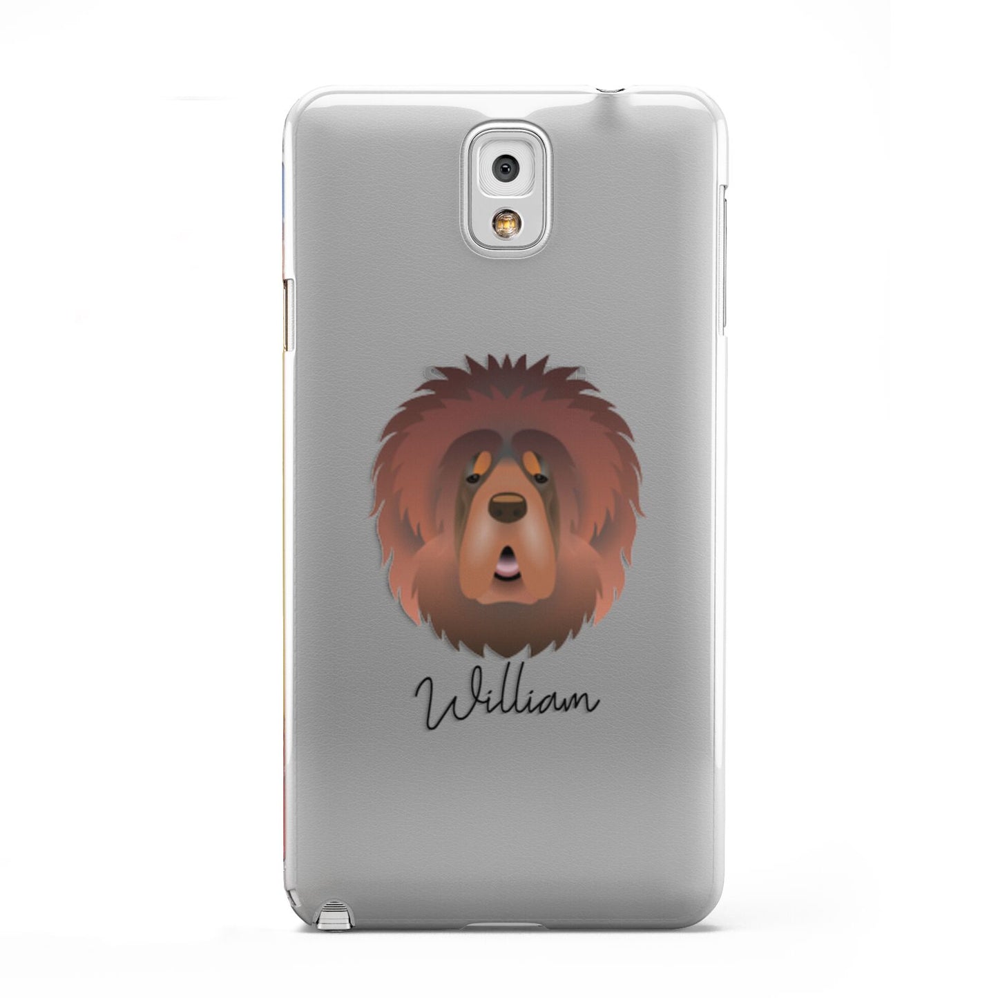 Tibetan Mastiff Personalised Samsung Galaxy Note 3 Case