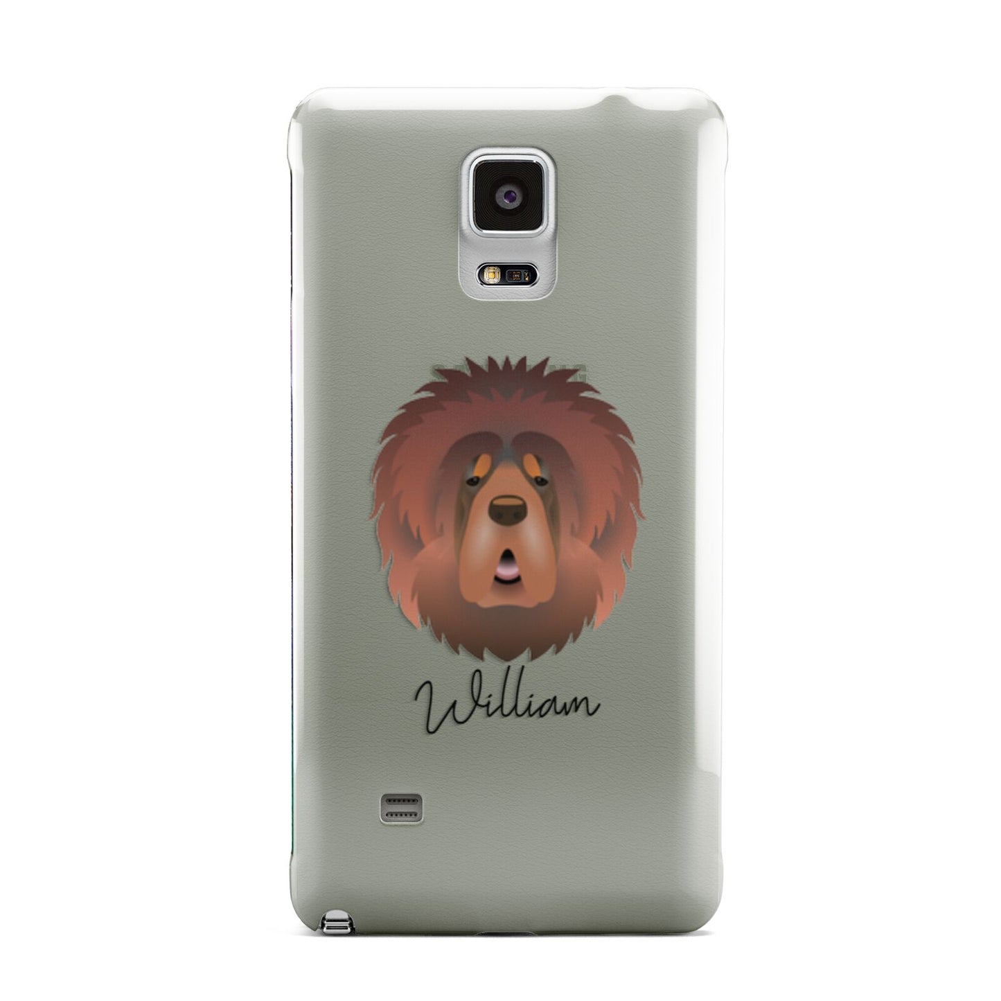 Tibetan Mastiff Personalised Samsung Galaxy Note 4 Case