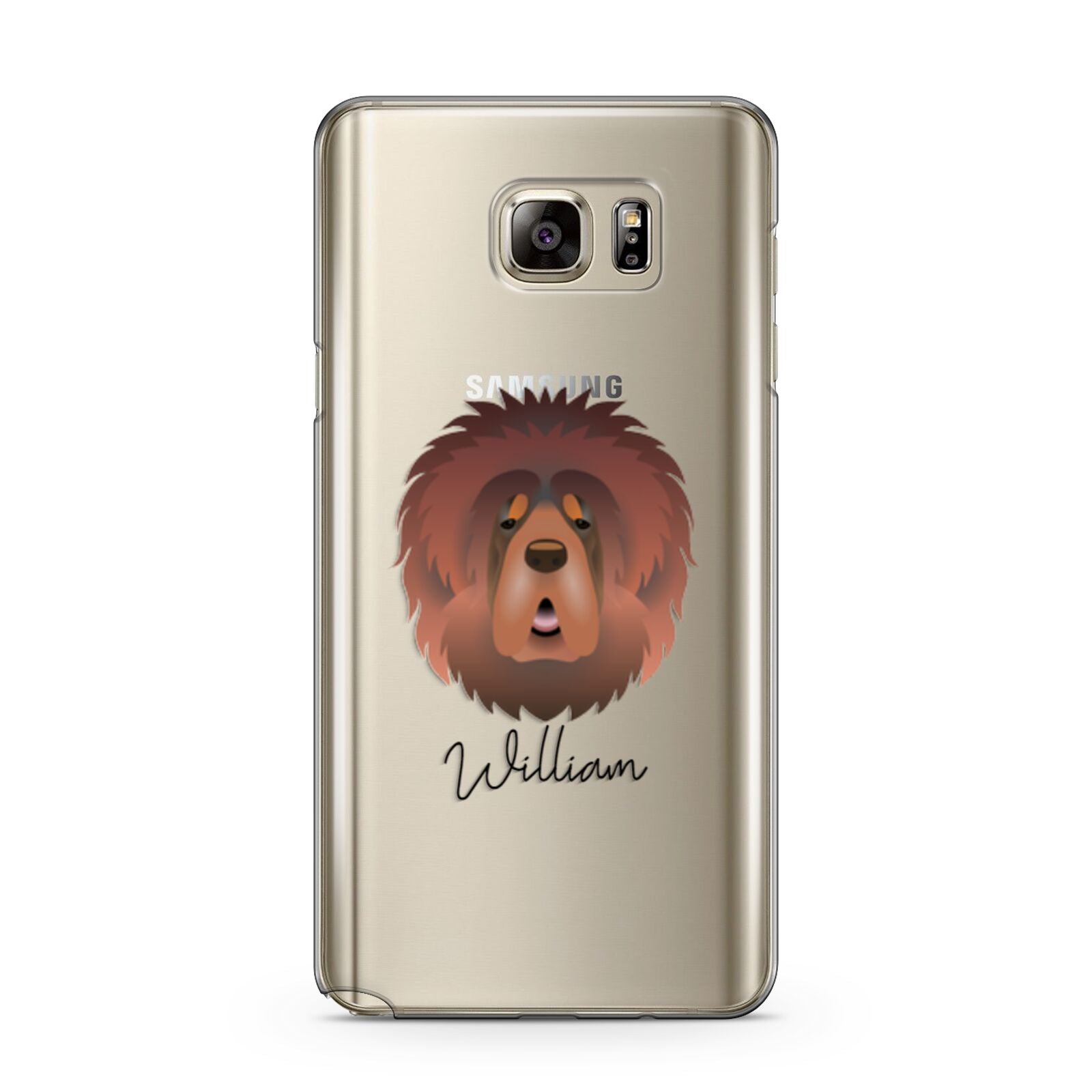 Tibetan Mastiff Personalised Samsung Galaxy Note 5 Case