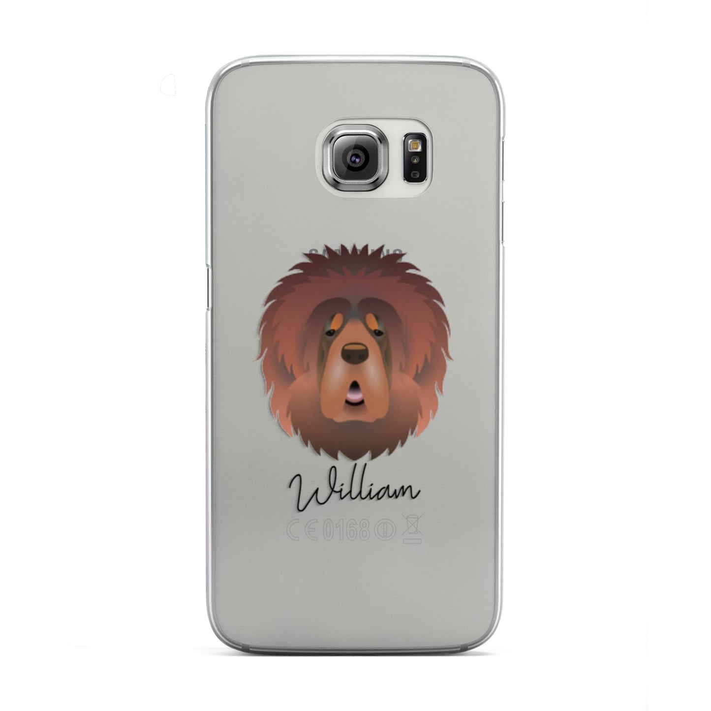 Tibetan Mastiff Personalised Samsung Galaxy S6 Edge Case