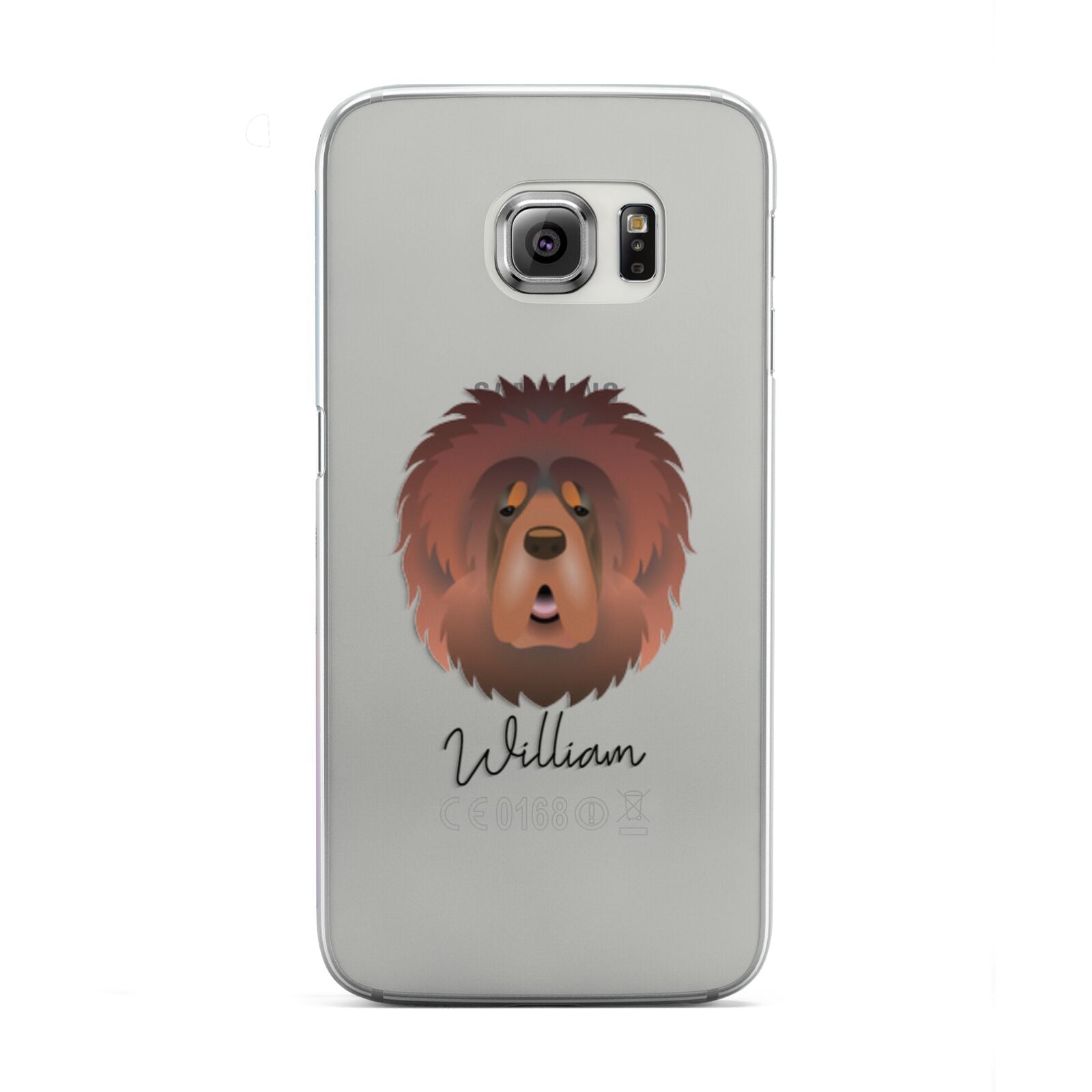 Tibetan Mastiff Personalised Samsung Galaxy S6 Edge Case