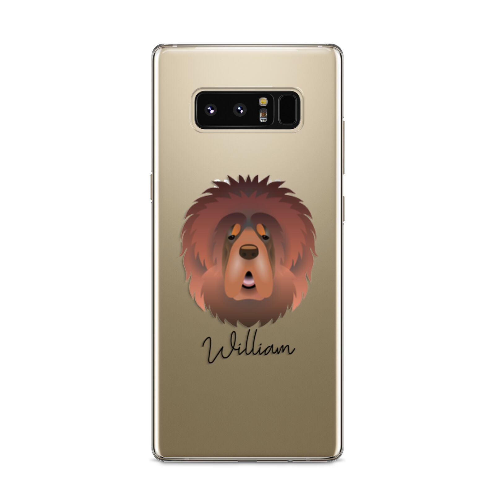 Tibetan Mastiff Personalised Samsung Galaxy S8 Case