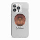 Tibetan Mastiff Personalised iPhone 13 Pro TPU Impact Case with White Edges