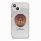 Tibetan Mastiff Personalised iPhone 13 TPU Impact Case with Pink Edges