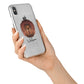 Tibetan Mastiff Personalised iPhone X Bumper Case on Silver iPhone Alternative Image 2