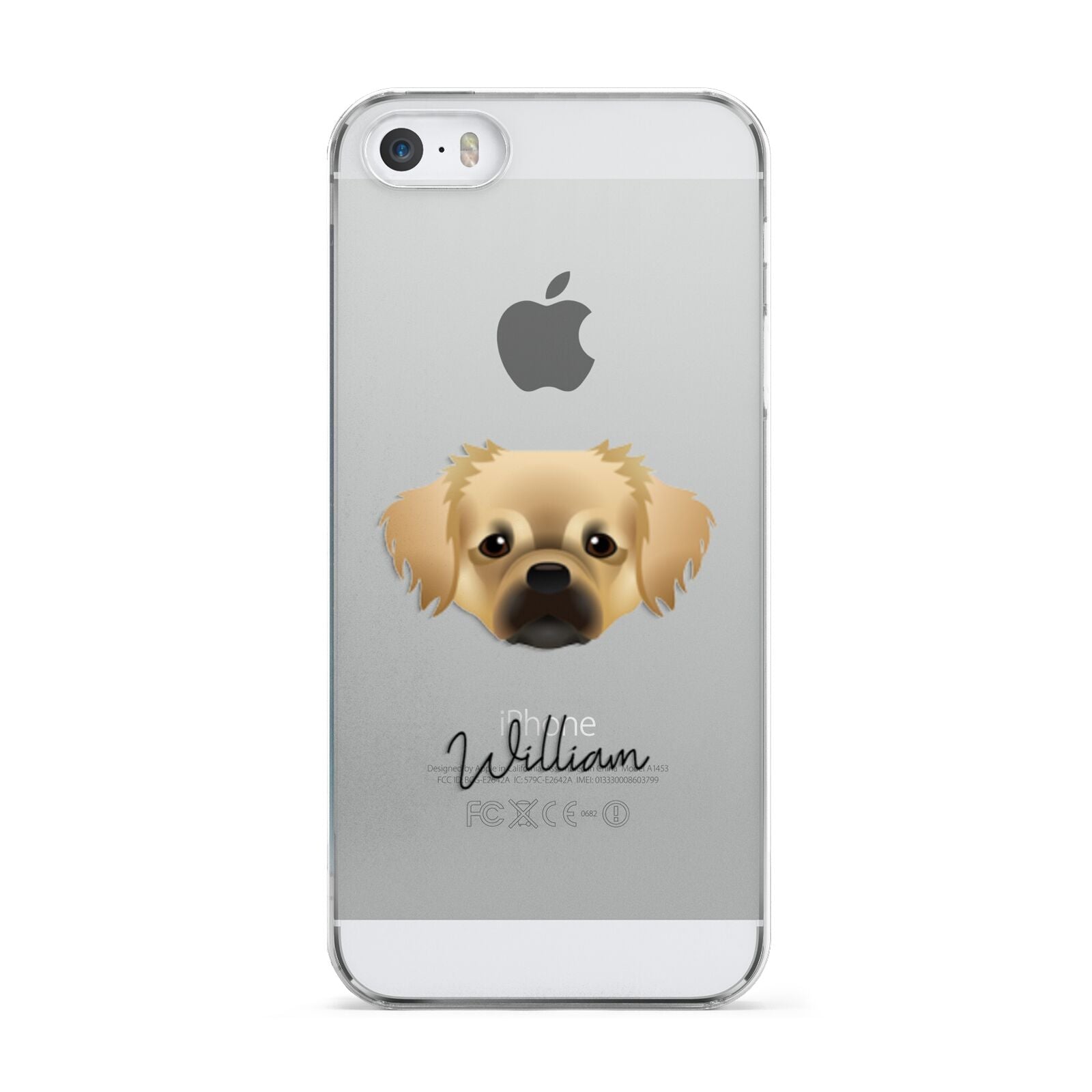 Tibetan Spaniel Personalised Apple iPhone 5 Case
