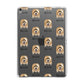 Tibetan Terrier Icon with Name Apple iPad Grey Case