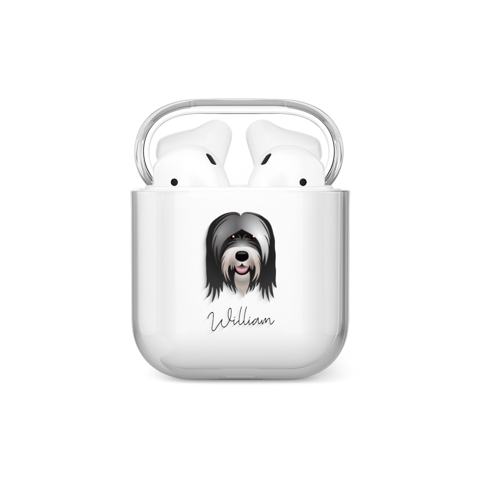 Tibetan Terrier Personalised AirPods Case