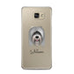 Tibetan Terrier Personalised Samsung Galaxy A5 2016 Case on gold phone