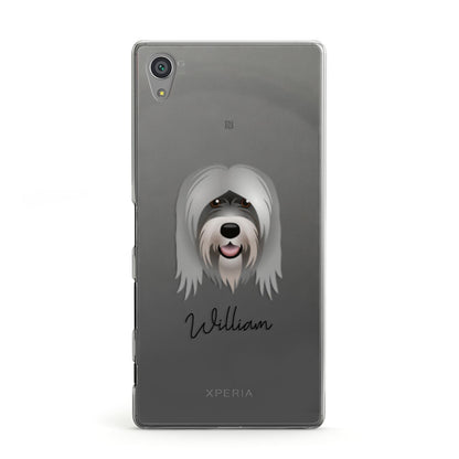 Tibetan Terrier Personalised Sony Xperia Case