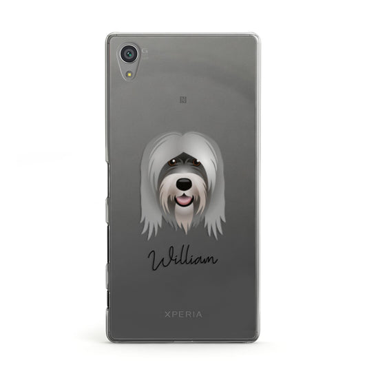 Tibetan Terrier Personalised Sony Xperia Case